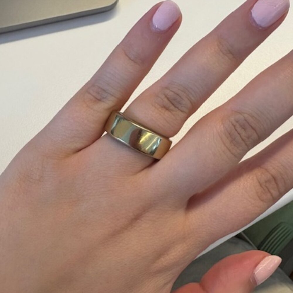 Oura Ring, Horizon Gold, Gen3, Size 8